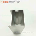 6063 Alloy frameless frameless လူမီနီယံဖန်လက်ရန်း